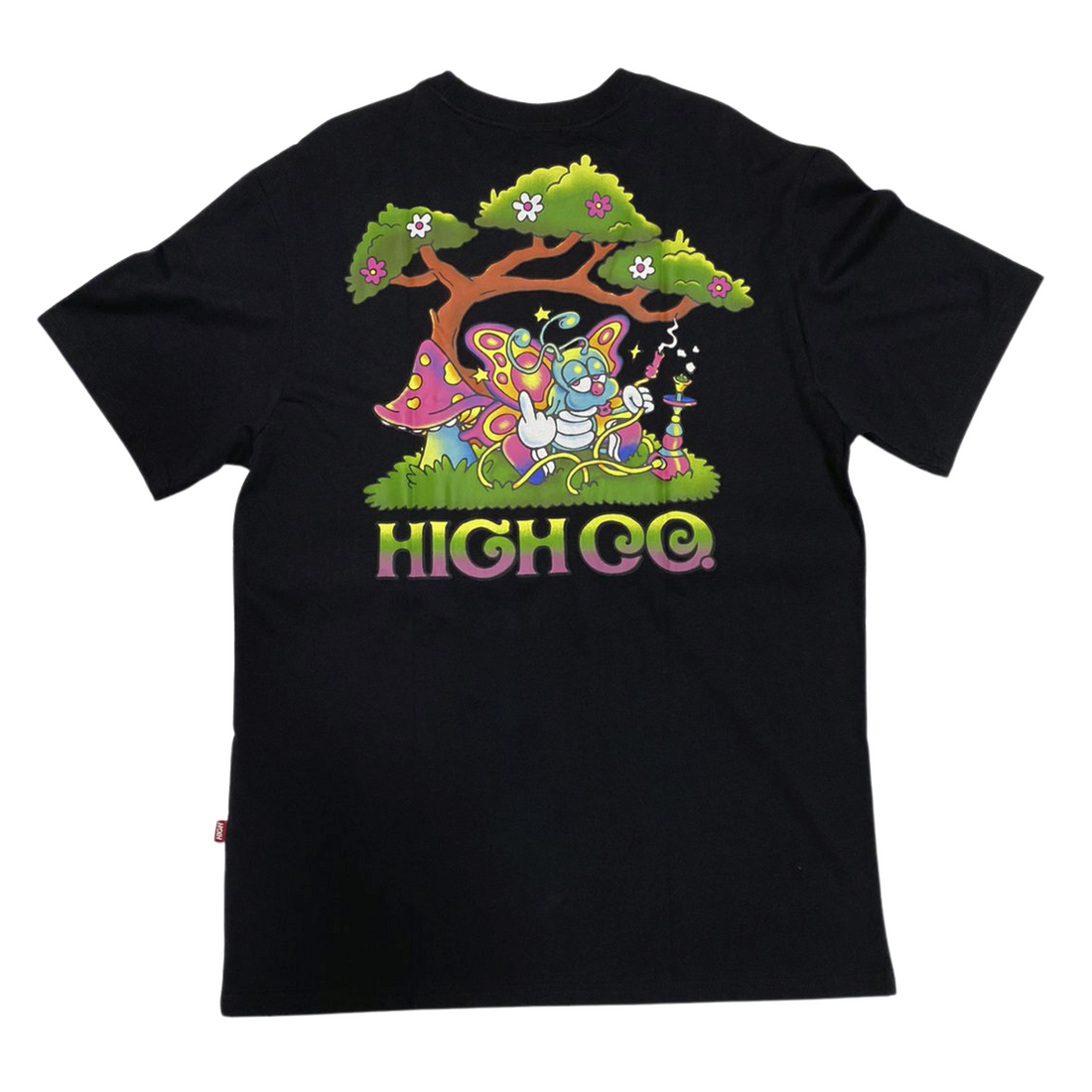 Camiseta preta HIGH Lagarta
