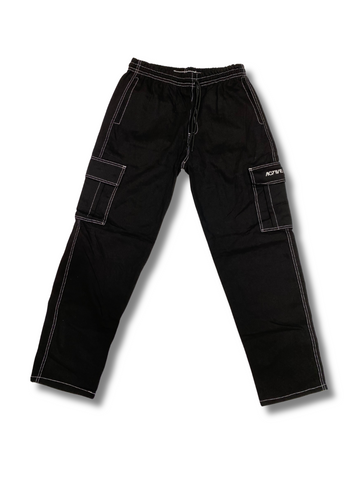 Calça preta linha branca Active Nap