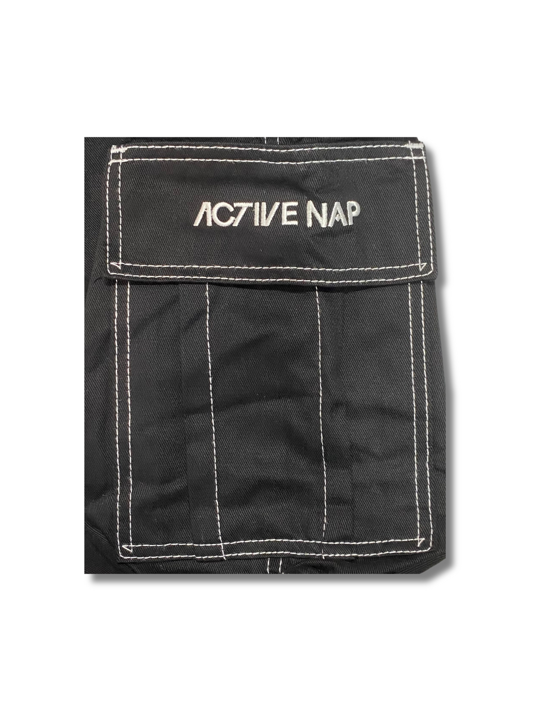 Calça preta linha branca Active Nap