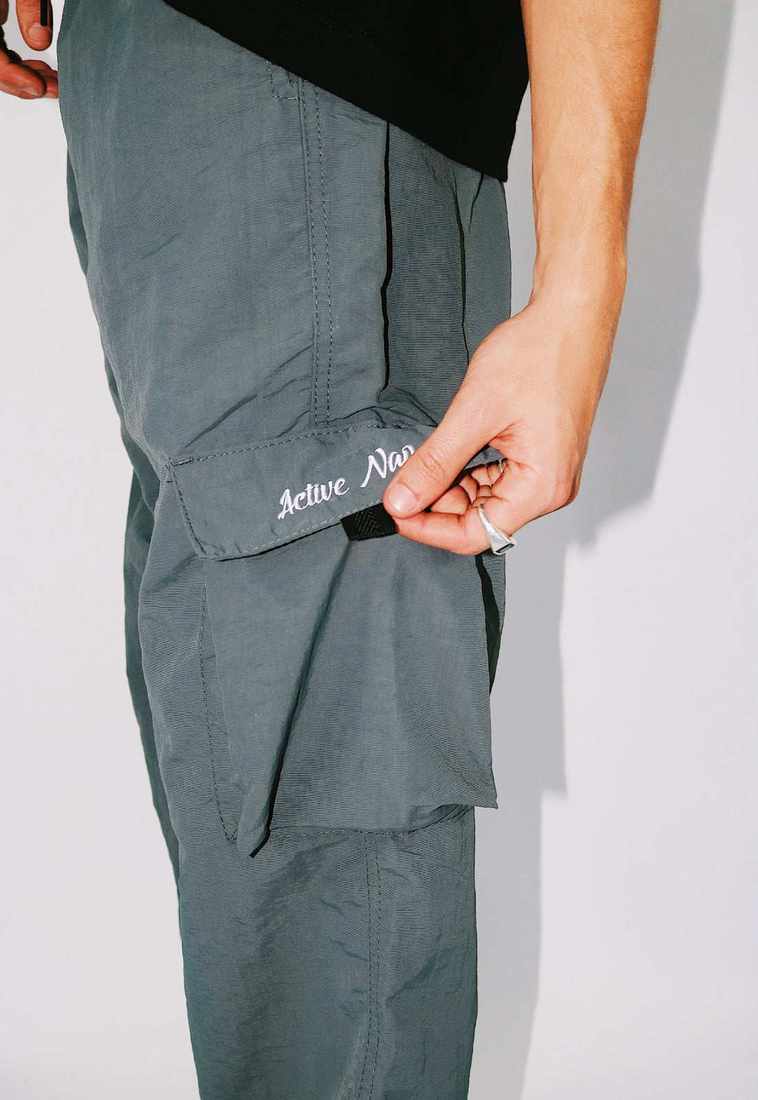 Calça cargo Active Nap cinza