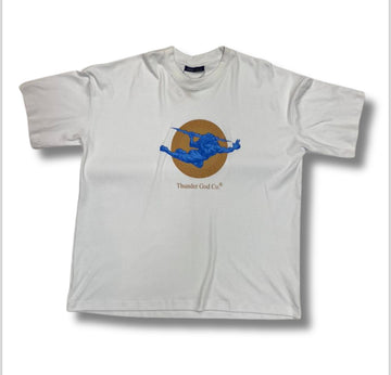 Camiseta branca Thunder Versace