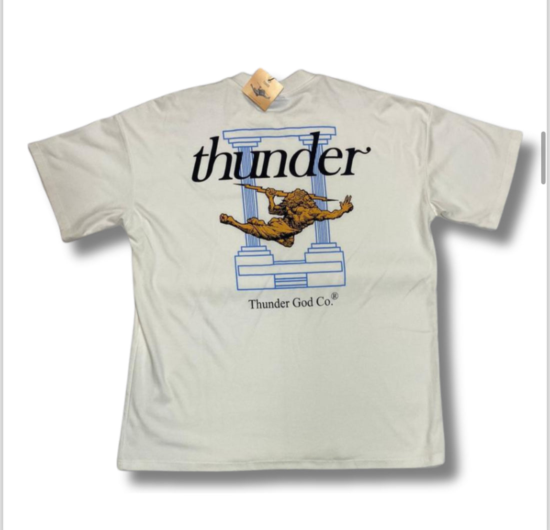 Camiseta branca Thunder Olimpo
